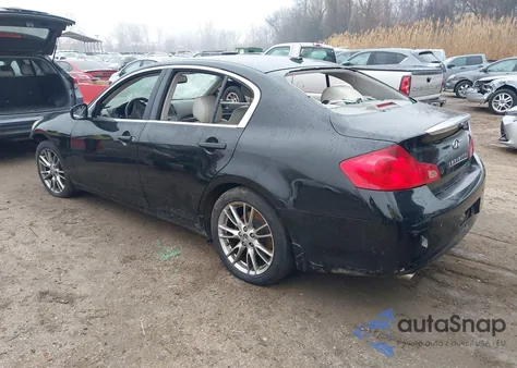 2011 Infiniti G37X z USA, uszkodzony, nr VIN JN1CV6AR5BM351693